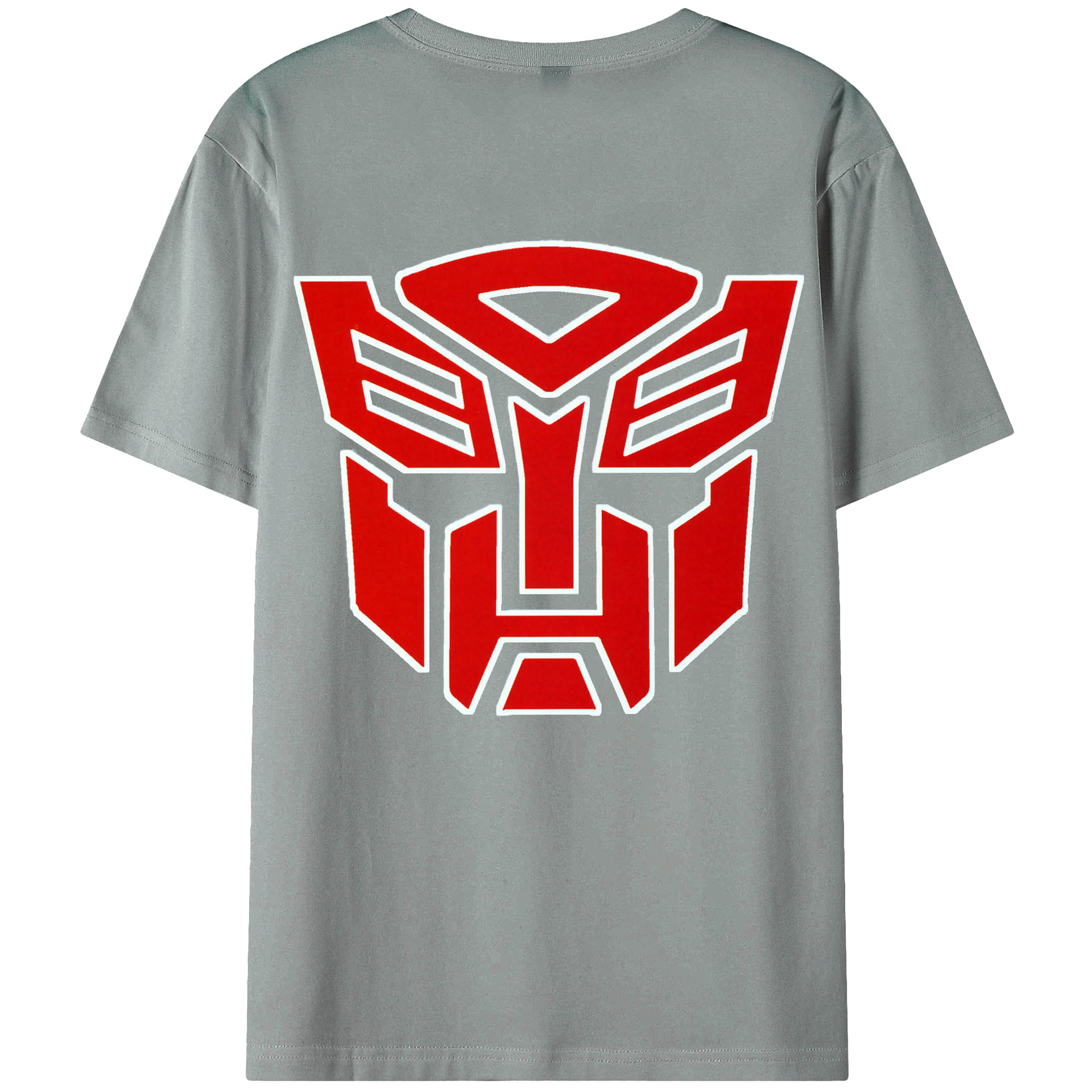 （画像用）  綿100％ メンズ半袖Tシャツ（バックプリント） 通気性